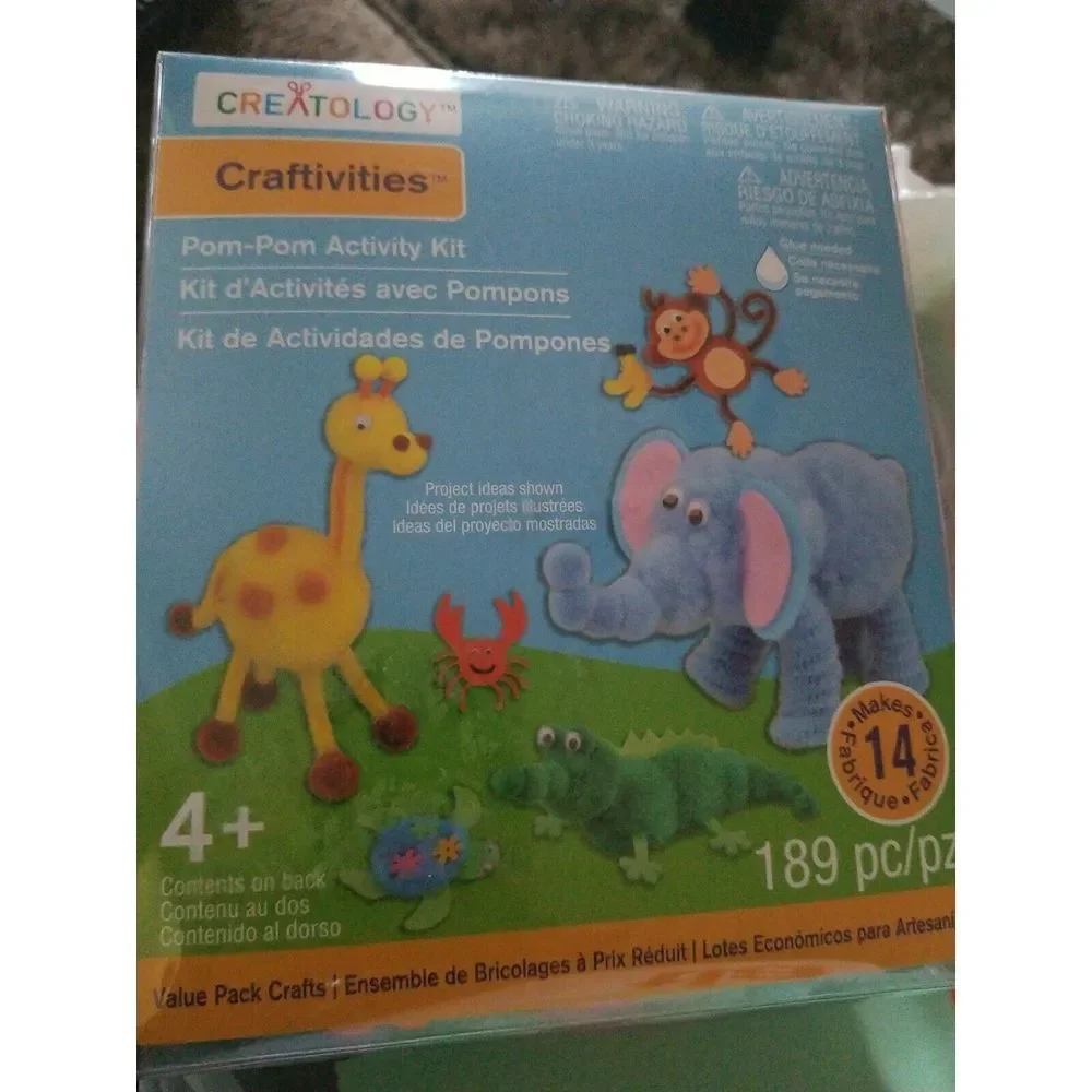 Creatology Craftivities Pom‎ Pom Activity Kit 189 Pieces